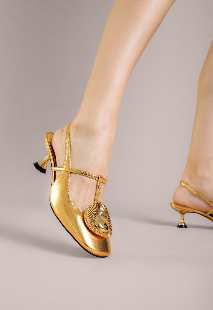 Slingback Georgia Dourado