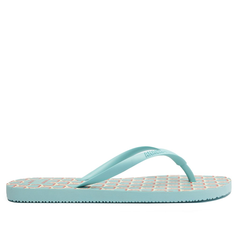 Chinelo Azul Estampado Anacapri Caloi