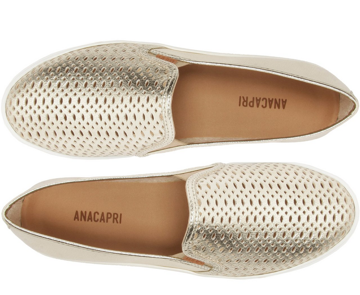 Tênis Slip On Ana Dourado