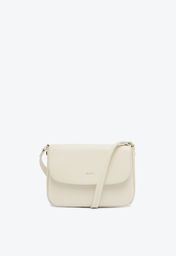 Bolsa Tiracolo Branca Schutz Pequena Esther Couro
