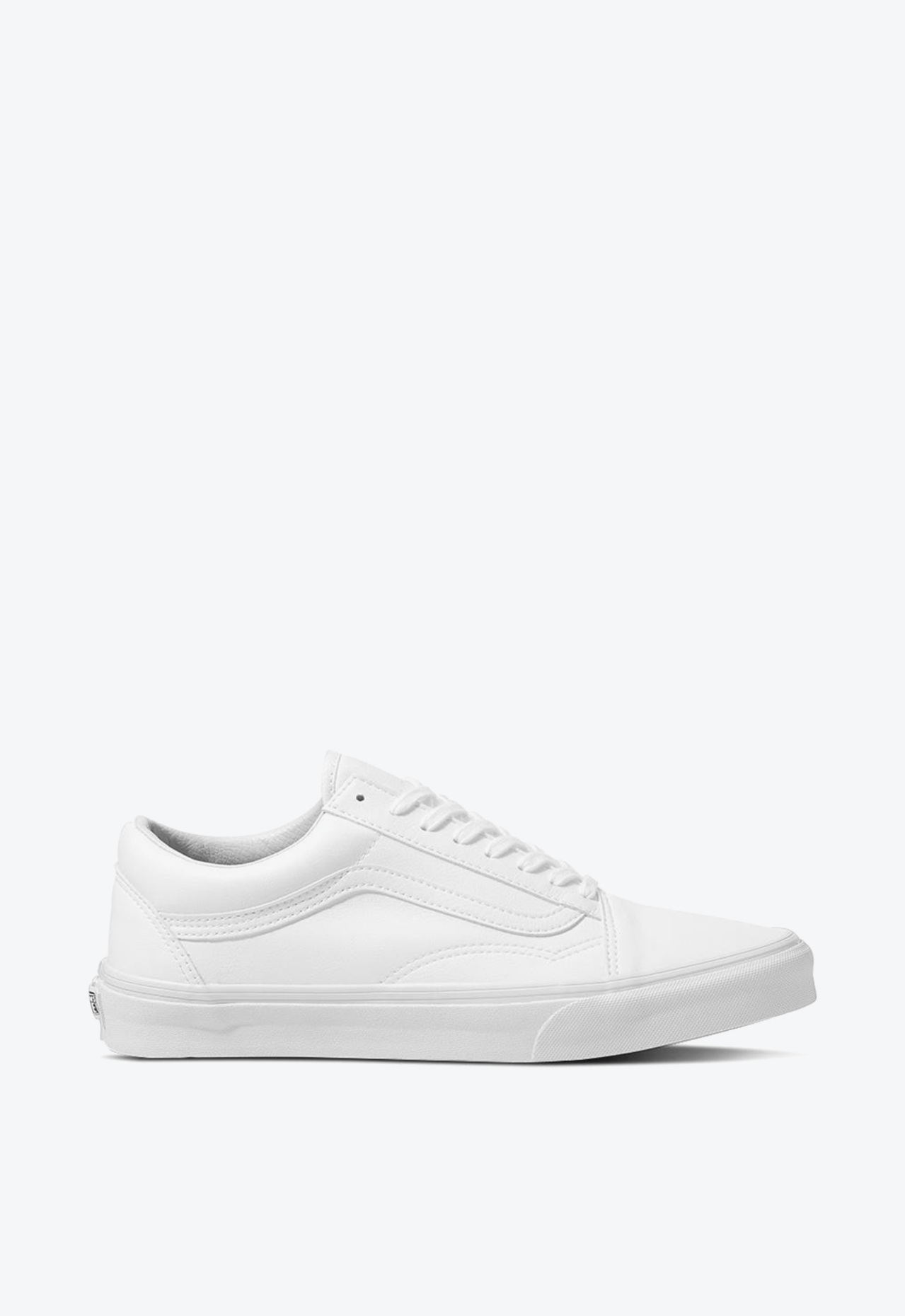 Old skool shop vans branco