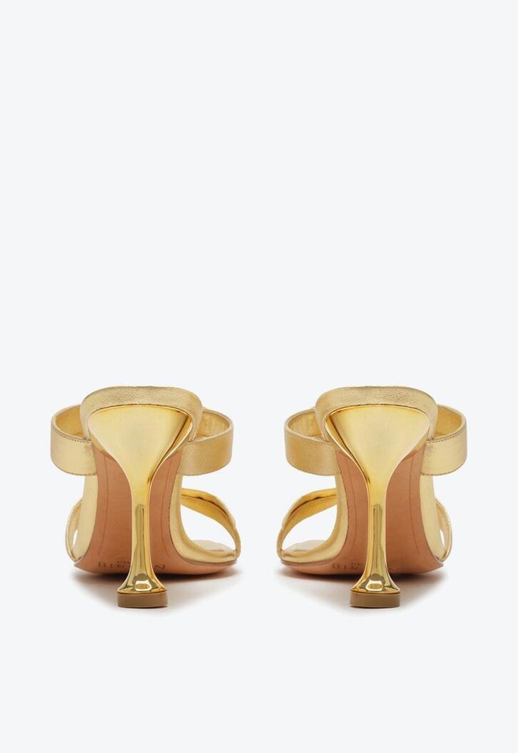 Clarita Square Flare 85 Oro