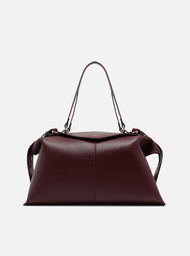Bolsa Bowling Vermelha Grande Mix Texturas