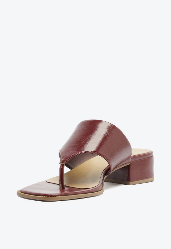 Sandália Mule Gaspéa Regular Roxo