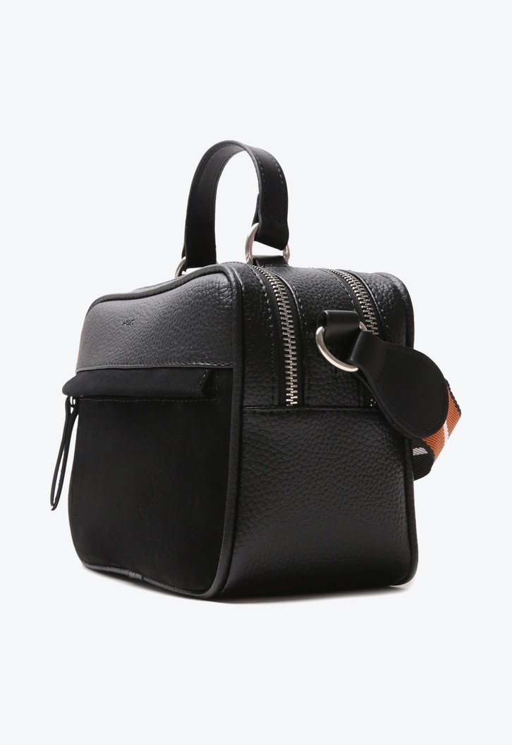 Bolsa Tiracolo Preta Arezzo Prione Média Bolsos