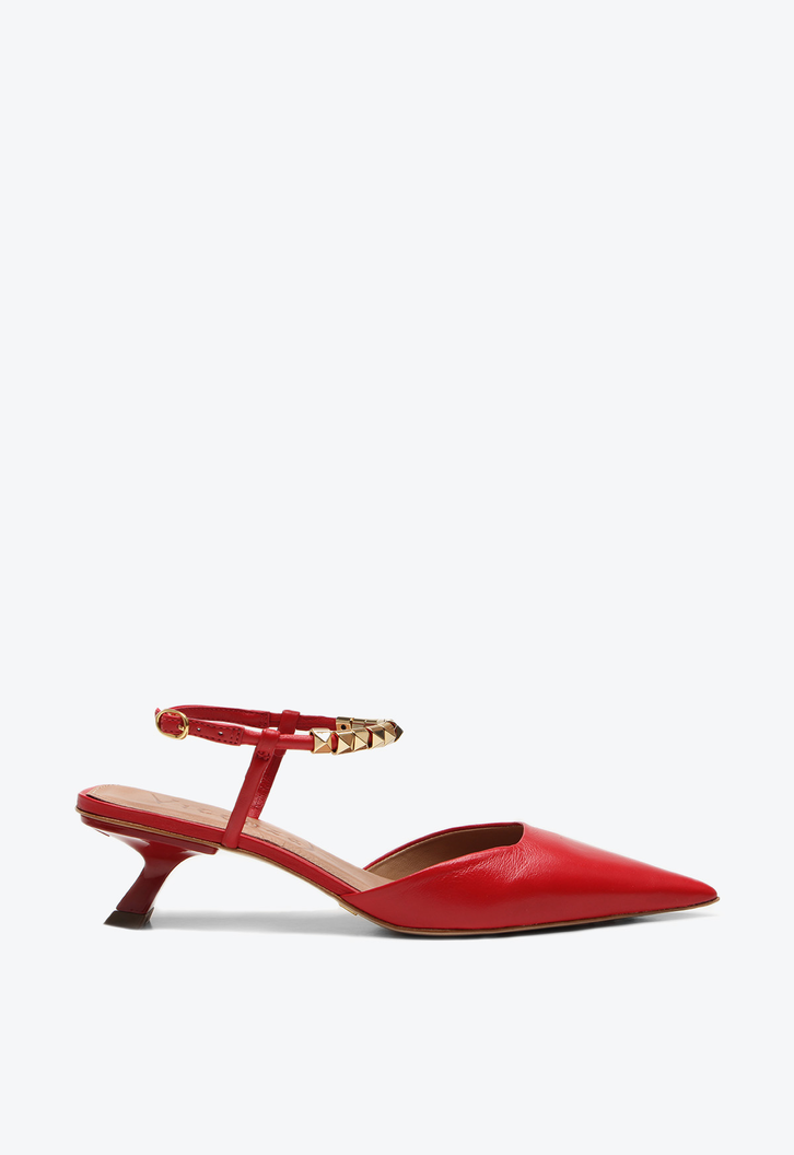 Slingback Servia Vermelho