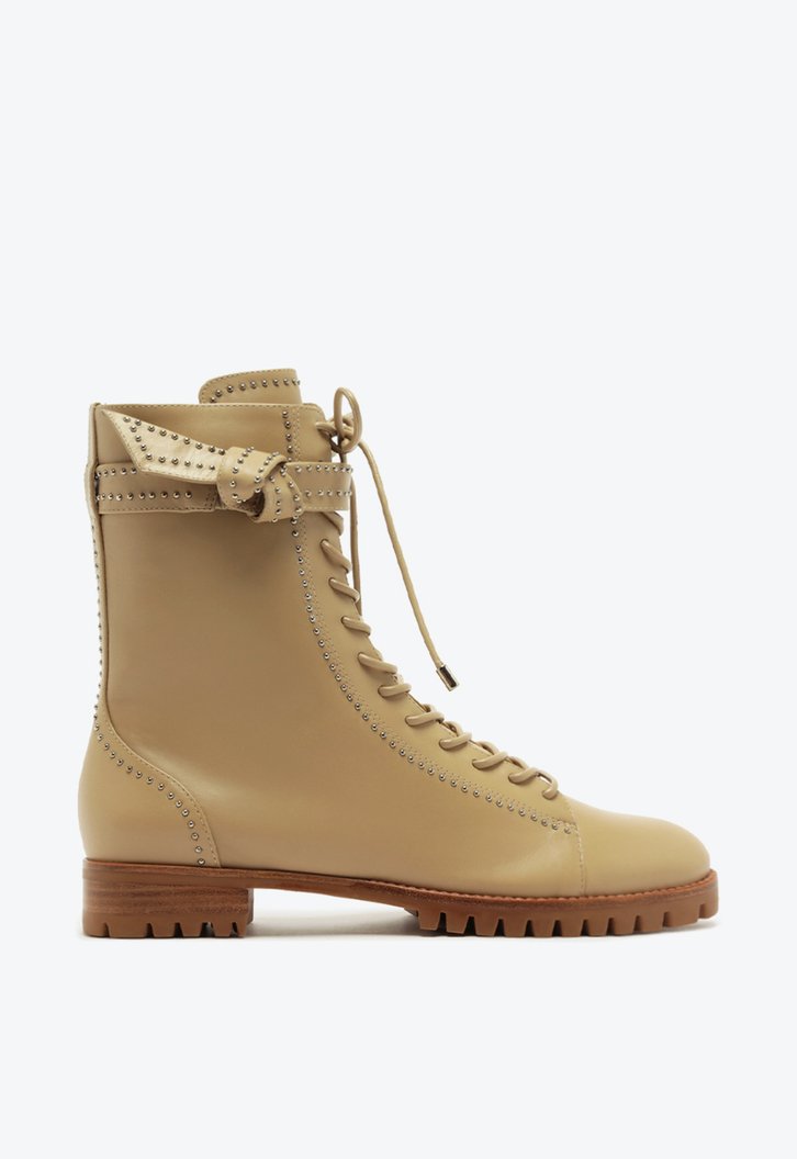 Evelyn Bootie Studs Nude