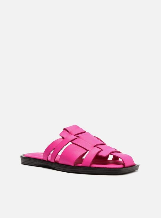 MULE RASTEIRA ROSA AREZZO FISHERMAN