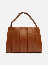 Bolsa Tote Marrom Arezzo Couro Milano Média Alça