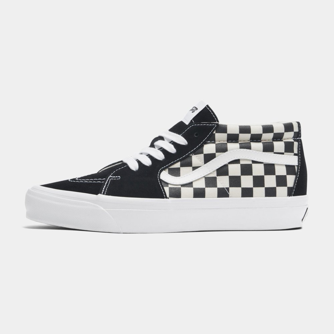 Tênis Sk8-Mid Premium Lx Checkerboard Black Off White | ZZ MALL