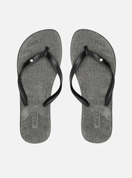 Chinelo De Dedo Preto Arezzo Injetado Brizza