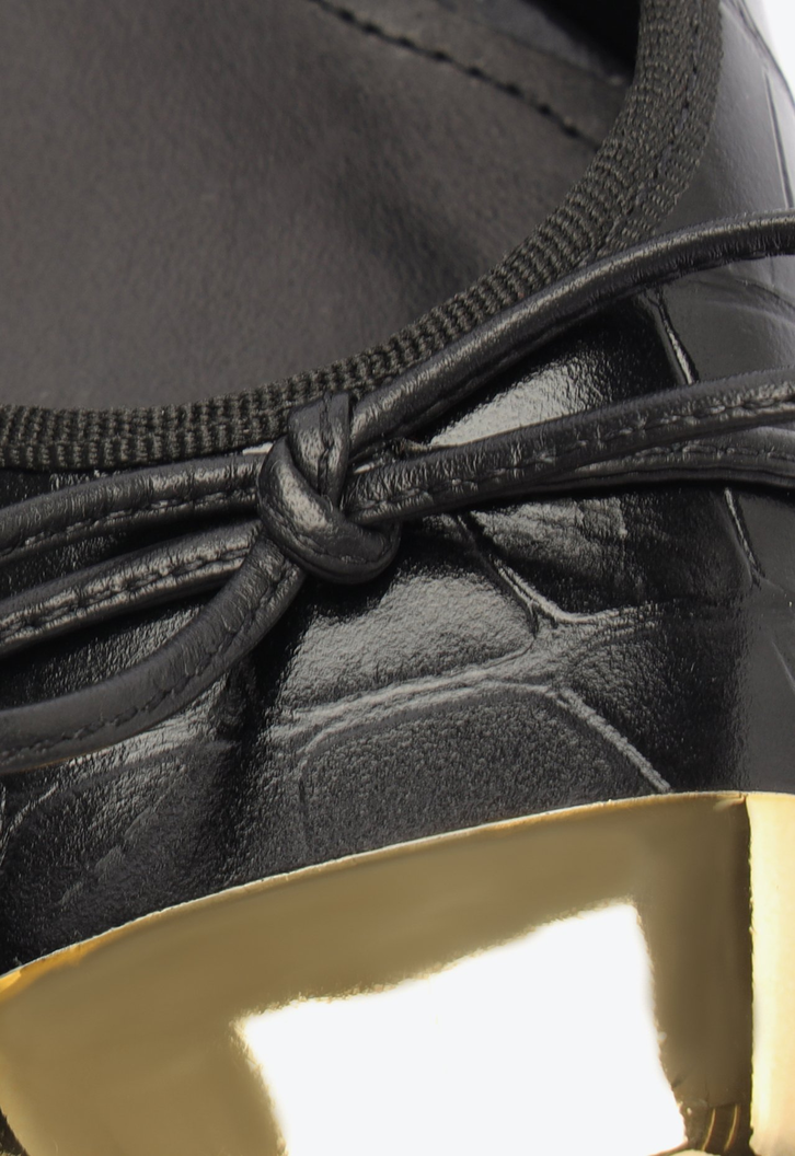 Sapatilha Sae Cap Toe Couro Preta