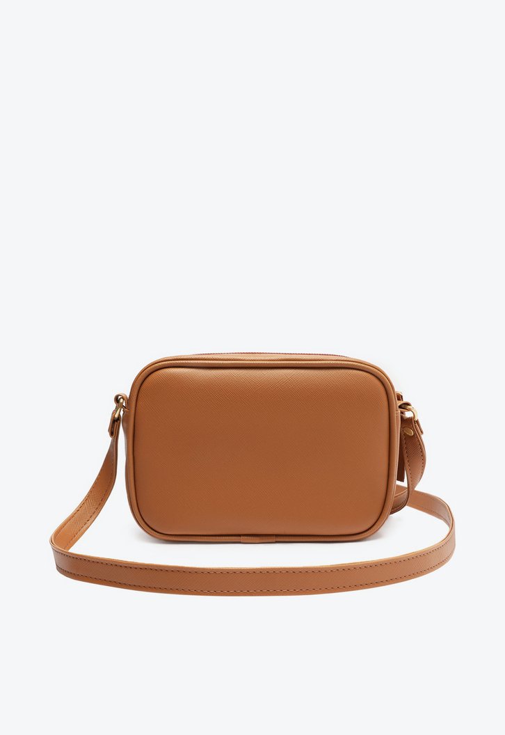 Bolsa Tiracolo Marrom Barbicacho Pequena