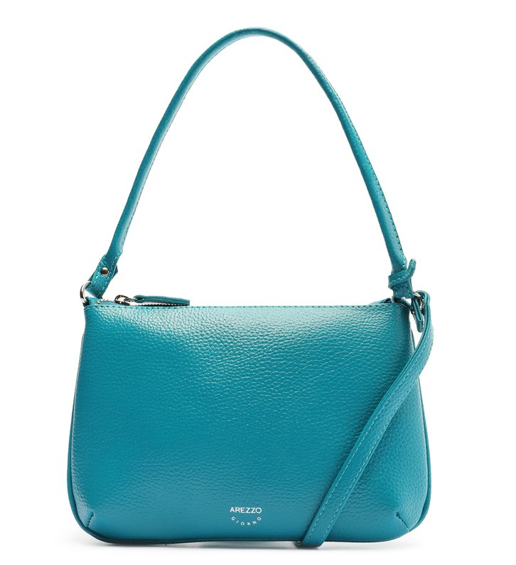 Bolsa Tiracolo Azul Arezzo Fabi Pequena