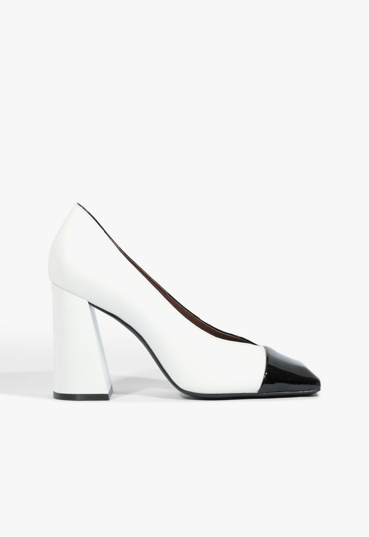 Scarpin Schutz Bianca Couro Branco