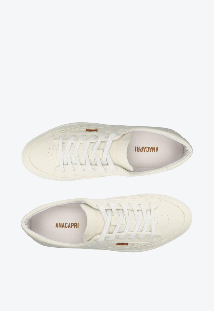 Tênis Branco Anacapri Detalhes Flatform
