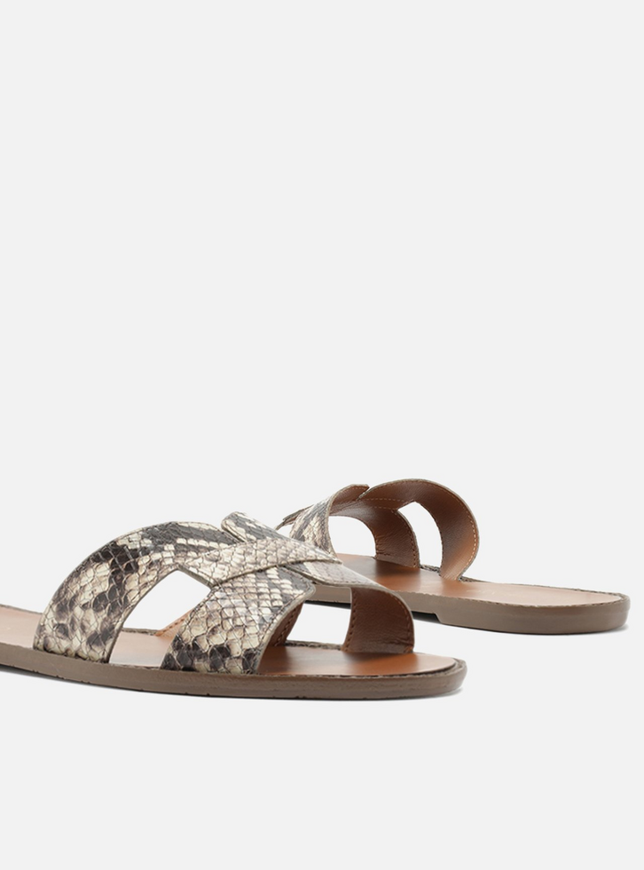 Sandália Rasteira Snake
