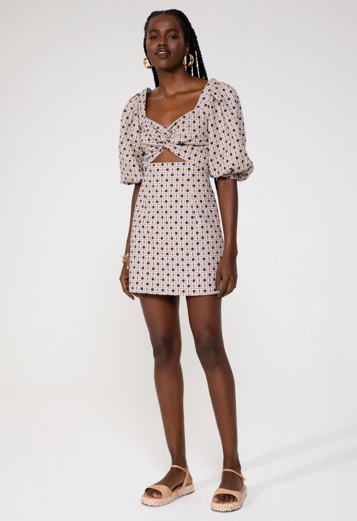 VESTIDO CURTO AISHA AZUL