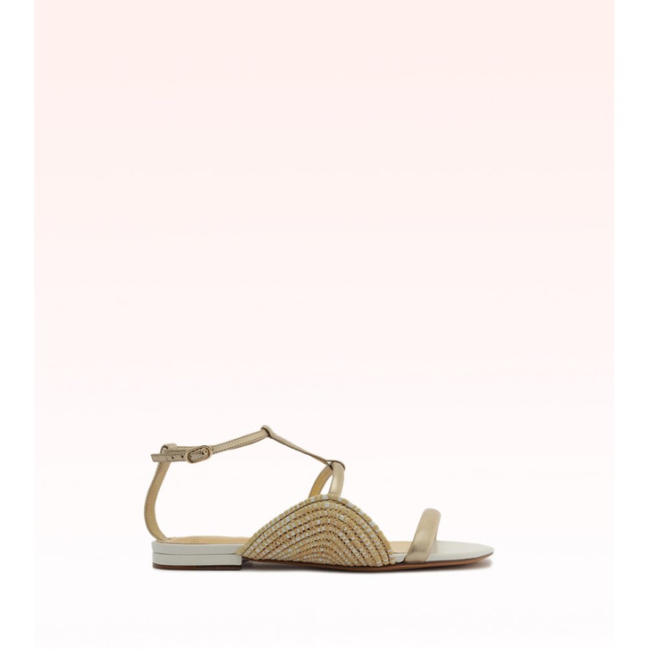 Marjorie Flat Golden/Natural