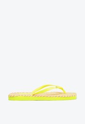 Chinelo De Dedo Verde Arezzo Brizza Lime Fluo
