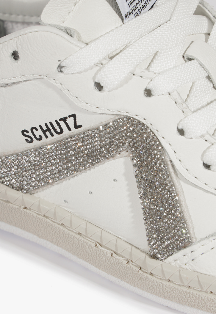 Tênis Branco Schutz St001 Couro
