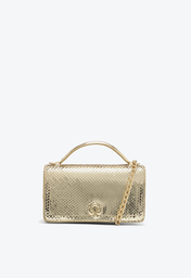 Bolsa Tiracolo Dourada Vicenza Sasha Pequena