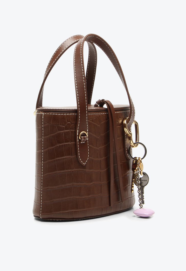 Bolsa Tiracolo Marrom Vicenza Lolla Média