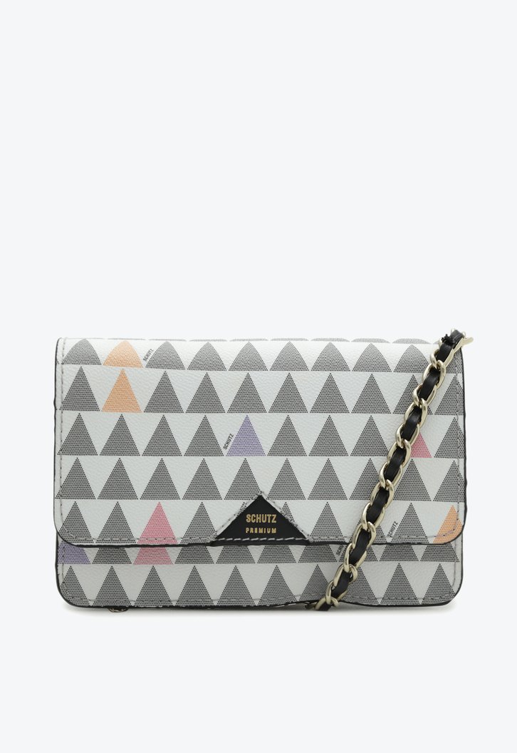 Crossbody Vermelha Schutz 4 Girls Triangle Pearl