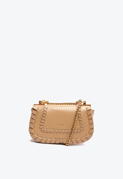 Bolsa Bege Schutz Transversal Couro Bagcharm S
