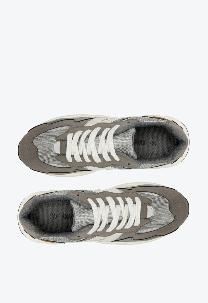 Tênis Sporty Mia Multi Tons Cinza | ZZ MALL