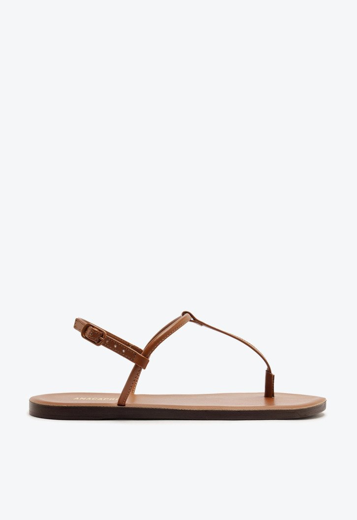 Rasteira Slim Monocolor Marrom