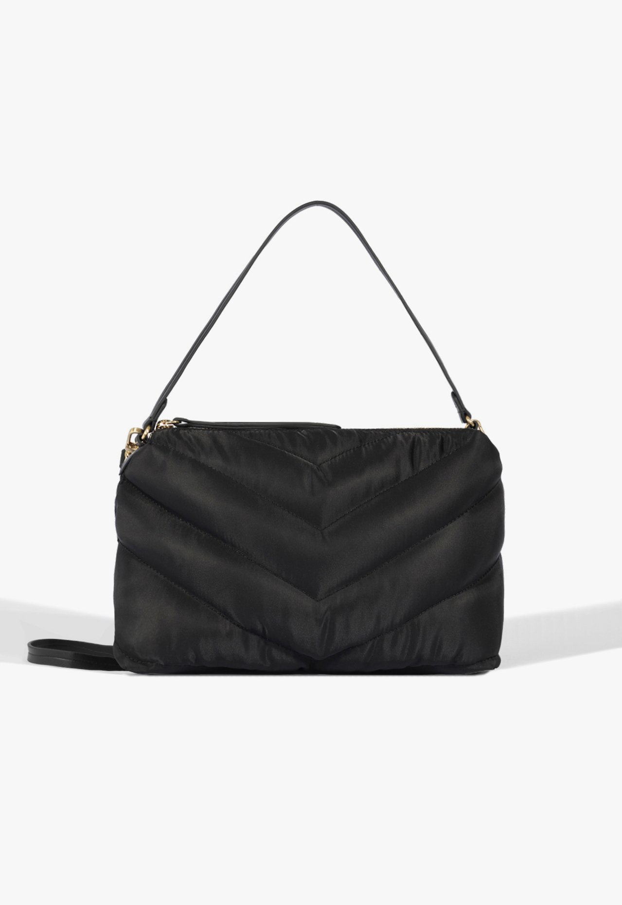 Bolsa Tiracolo Preta Schutz Média Tarah Nylon | ZZ MALL