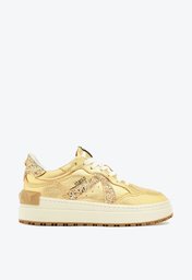 Tênis Dourado Schutz St Bold