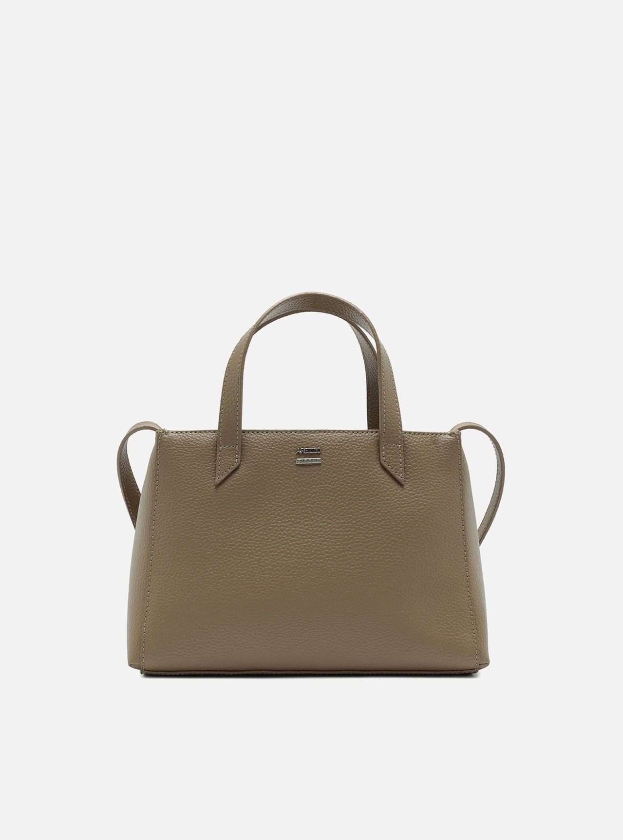 Bolsa Cinza Tote Média Bolsa Cinza Tote Média