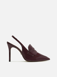 Scarpin verniz vinho clearance