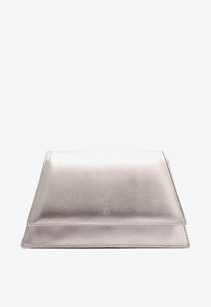 Bolsa Tiracolo Prata Arezzo Gilda Média