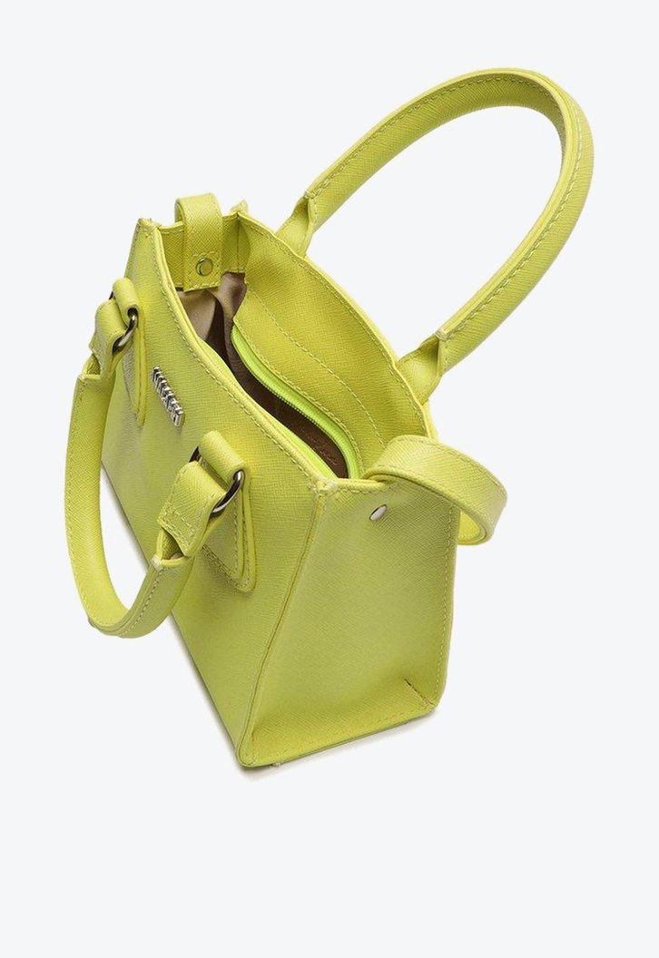 Bolsa Tote Mini Amarela Anacapri Lemon Londres