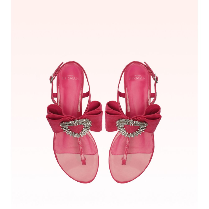 Maddie Thong Sandal Fluo Pink