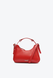 Bolsa Hobo Vermelha Schutz Média Couro