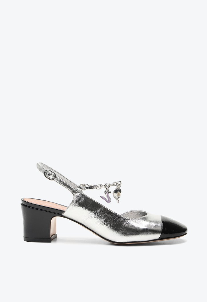 Slingback Prata Vicenza Lua