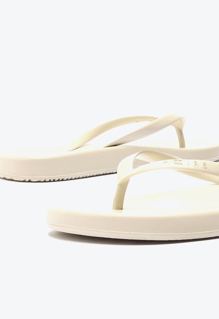 Chinelo De Dedo Off-white Brizza Tira Injetada Jelly