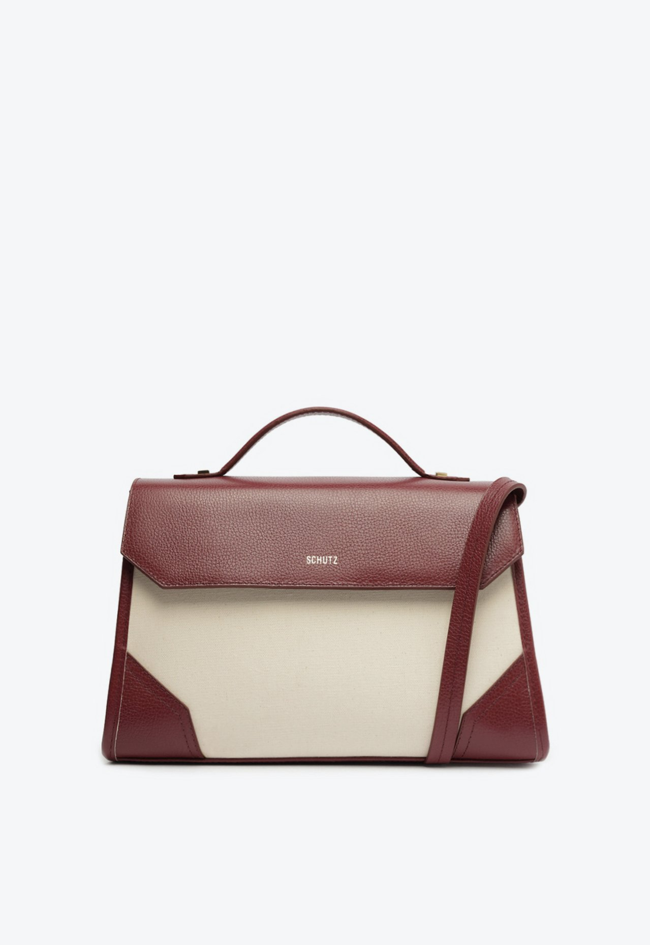 Bolsa Tote Vermelha Schutz Grande Susan Lona Couro | ZZ MALL