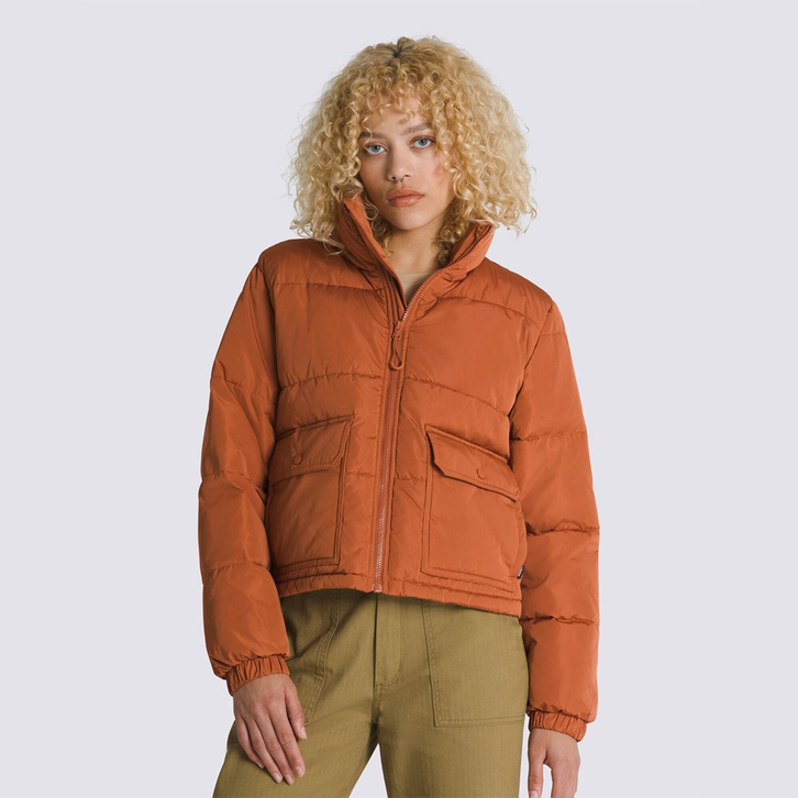 Jaqueta Aubrey PrimeLoft Puffer Auburn | ZZ MALL