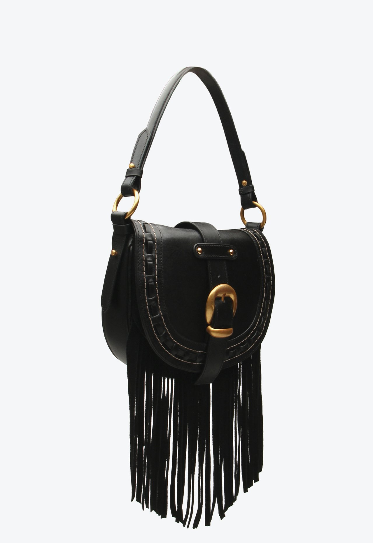 Bolsa Shoulder Hazel Média Preto | ZZ MALL