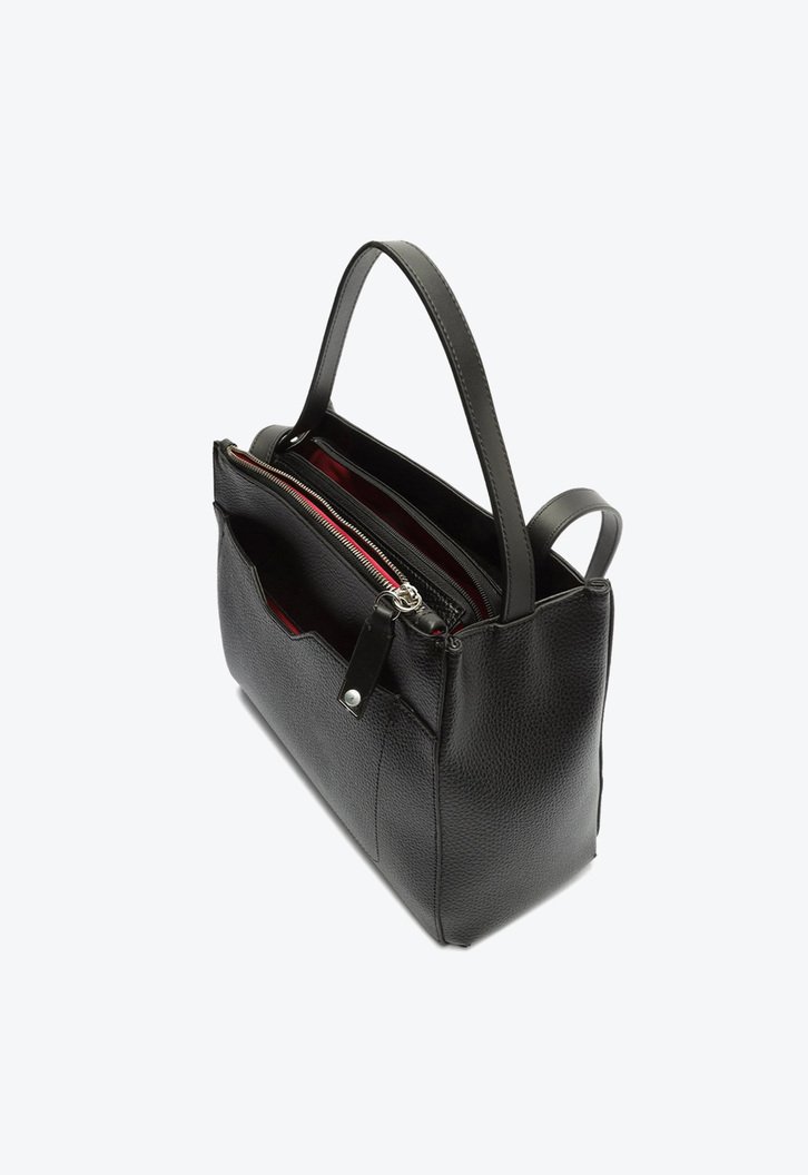 Bolsa Tote Preta Arezzo Emilly Grande