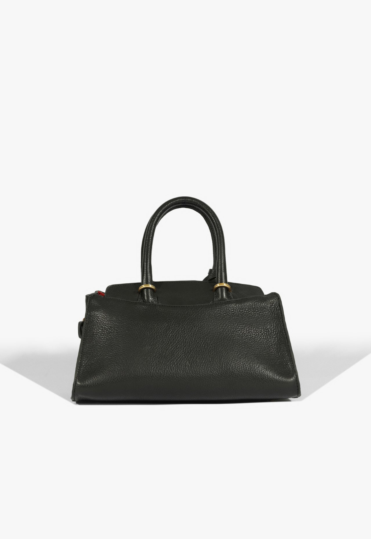Bolsa Tote Rush Couro Preta | ZZ MALL