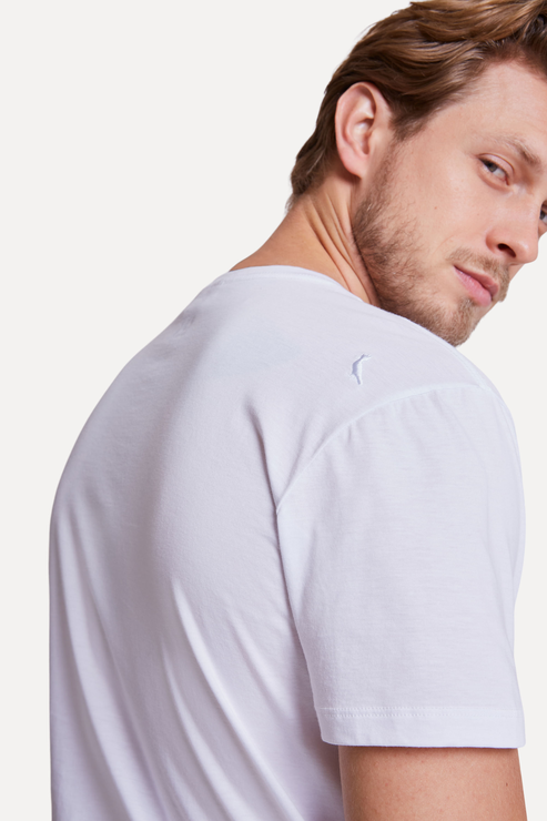 Camiseta Branca Reserva Pima